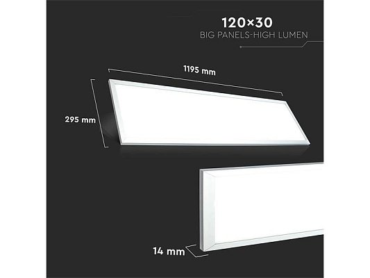 LED panel V-TAC VT-12031-N 6000K 29W