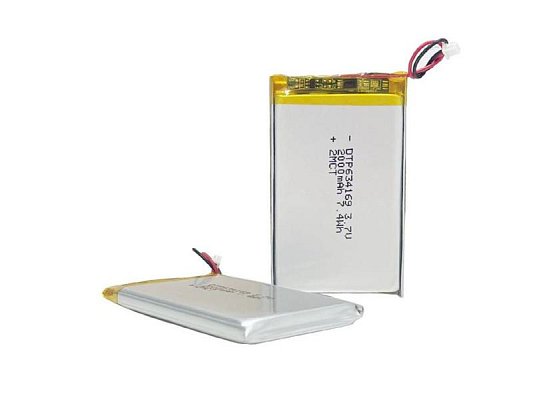 Baterie nabíjecí LiPo 3,7V/2000mAh 634169 Hadex