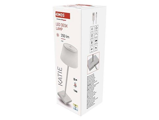 Lampa stolní EMOS Z7630W KATIE