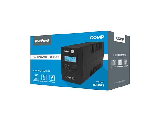 UPS REBEL RB-4023 Nanopower Plus 650VA