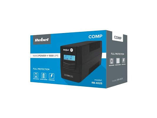 UPS REBEL RB-4025 Nanopower 1000VA