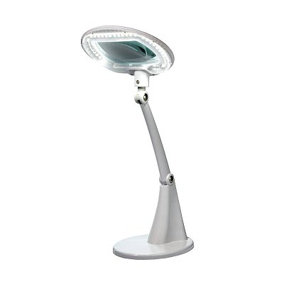 Lupa stolní, zvětšení 1,75x s LED osvětlením 230VAC, 9W