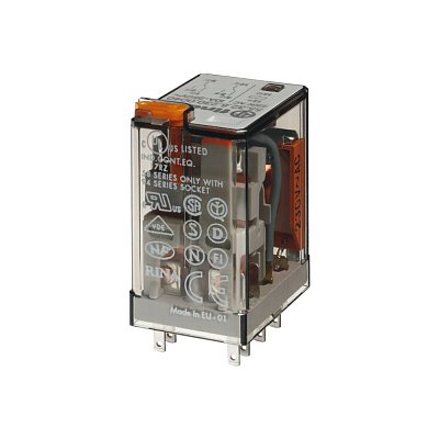 Elektromagnetické relé s DC cívkou 24V/10A