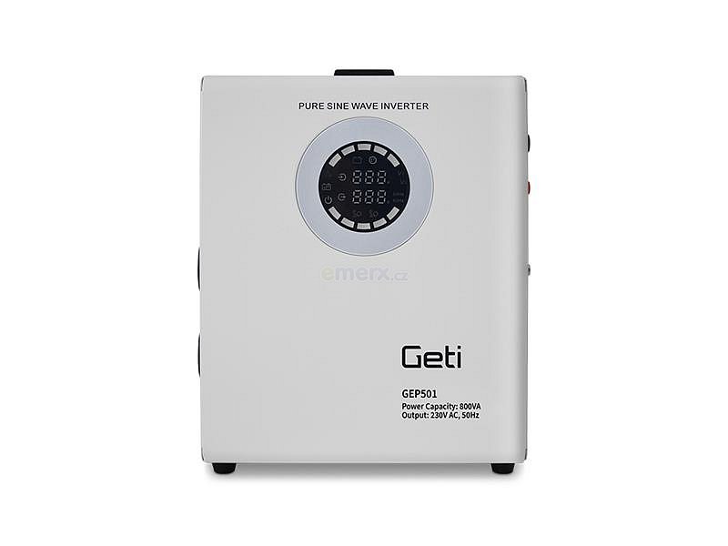 Zdroj záložní GETI GEP501 sinus 500W nástěnný