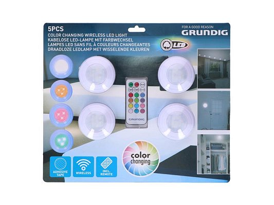 Noční světlo RGBW s časovačem GRUNDIG 0526