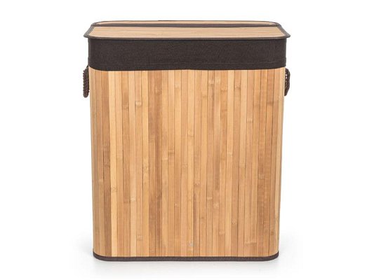 Koš prádelní G21 Bambus 105l Brown
