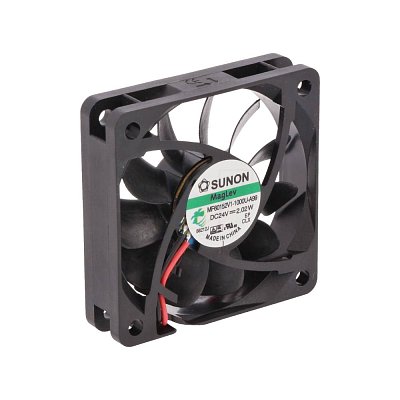 24V/75mA; 2,02W; 60x60x15mm; 4700 RPM; 34,2dB; VAPO MagLev