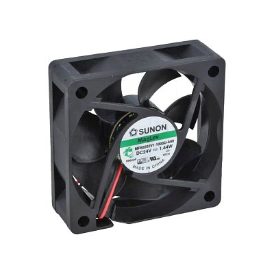 24V/55mA; 1,32W; 60x60x20mm; 5000 RPM; 33,5dB; VAPO MagLev