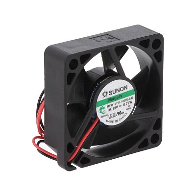 12V/60mA; 0,72W; 35x35x10mm; 10000 RPM; 28dB; VAPO MagLev