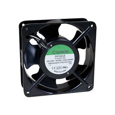 230V/60mA; 11W; 120x120x38mm; 2000 RPM; 36dB; kluzné