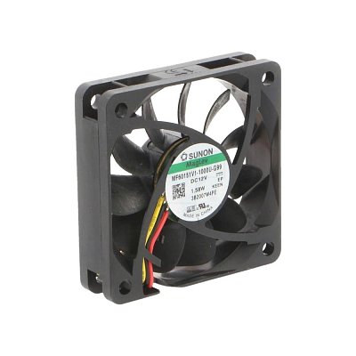 12V/127mA; 1,53W; 60x60x15mm; 4700 RPM; 34,2dB; VAPO MagLev