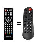  Beyution RC3000 Replace TV Remote Control fit for Tesla LED TV  32T319BH 40T319SF 43T319SF 32T300SHS 32T300BHS 32T319BHS 32T319SH 40T319BF  43T319BF 32S306BH 43T320SFS 43T320BFS : Electronics