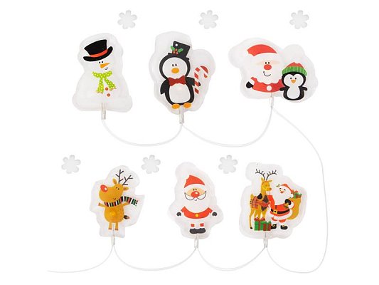 LED dekorace do okna FAMILY 58568A Christmas