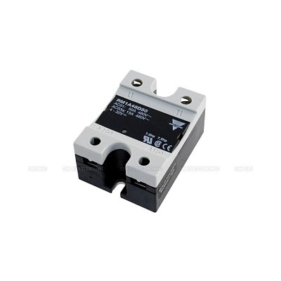 SSR relé pro montáž na chladič 50A/1200V, izolační pevnost 4000V.