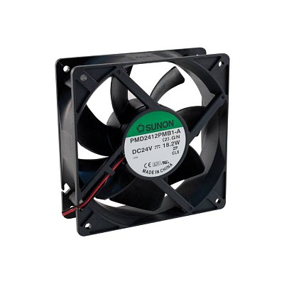 24V/760mA; 18,2W; 120x120x38mm; 4200 RPM; 54dB; kuličkové