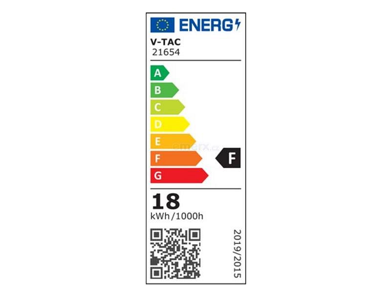 LED zářivka lineární T8 18W 1850lm 4000K 120cm V-TAC VT-121 Samsung chip