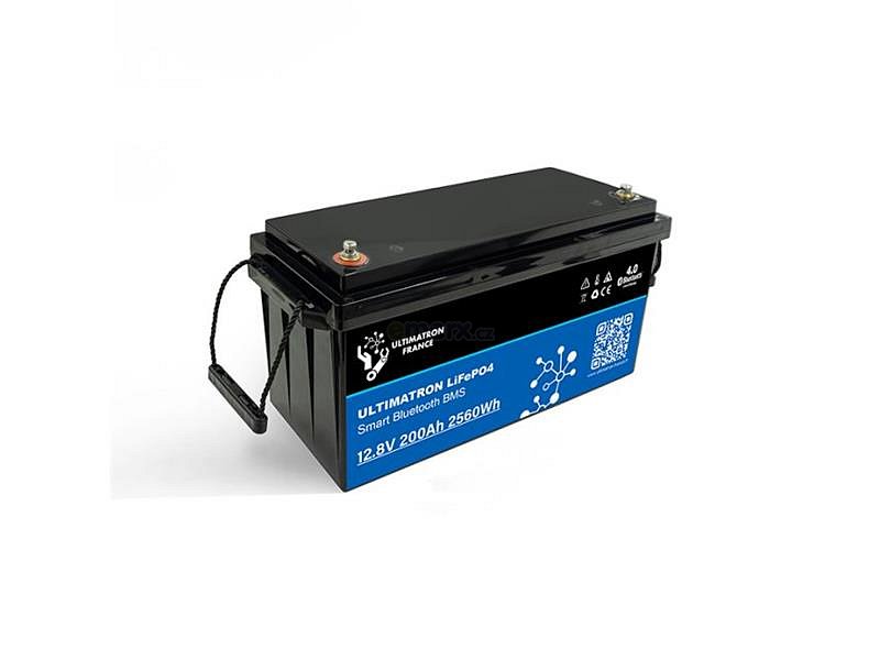 Baterie LiFePO4 12,8V 200Ah PRO Ultimatron Smart BMS