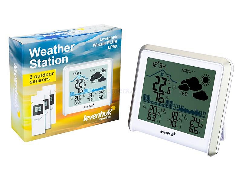 Meteostanice LEVENHUK Wezzer PLUS LP50