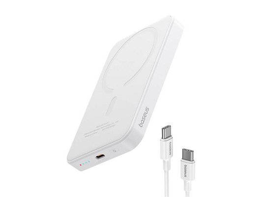 PowerBank BASEUS Mini 5000mAh White