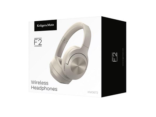 Sluchátka Bluetooth KRUGER & MATZ F2 Grey