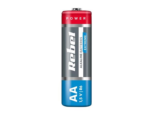 Baterie AA (R6) alkalická REBEL EXTREME Alkaline Power 4BP BAT0097B