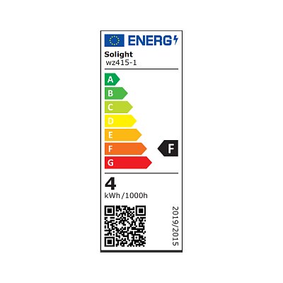 LED žárovka E14, 4W, 230VAC, teplá bílá 3000K, miniglobe, 340lm (WZ415)