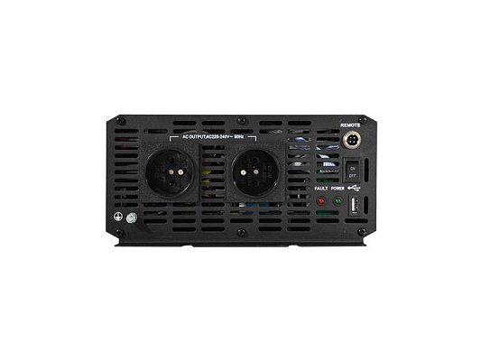 Měnič napětí GETI GPI 2012 12V/230V 2000W USB