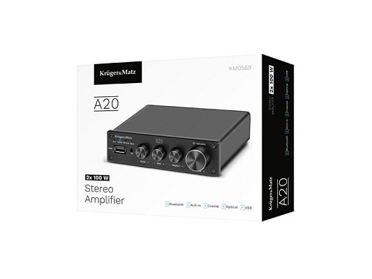 Zesilovač KRUGER & MATZ A20 Bluetooth