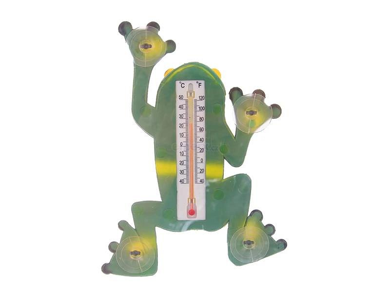 Teploměr okenní ORION Žába 23,5cm