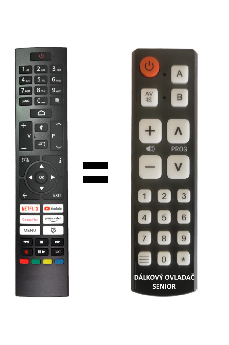 JVC RM-C3607 non-original remote control