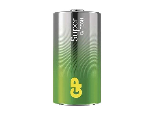 Baterie C (R14) alkalická GP Super 2ks