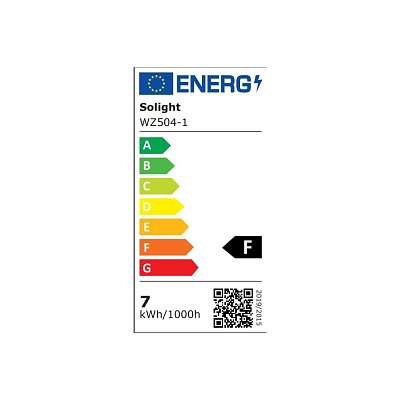 LED žárovka E27, 7W, 230VAC, teplá bílá 3000K, kulatá, 595lm (WZ504-1)