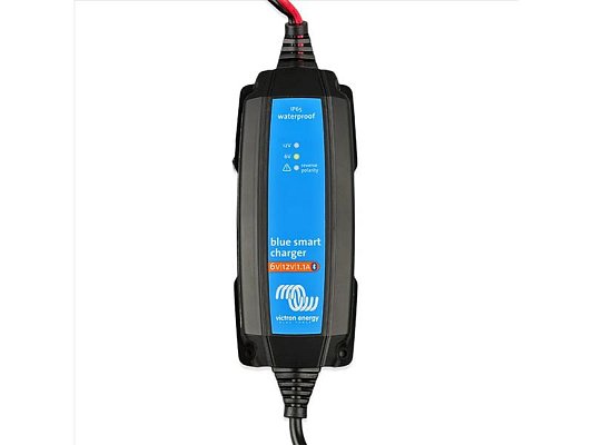 Chytrá nabíječka baterií BlueSmart 6V/12V - 1,1A IP65+DC konektor