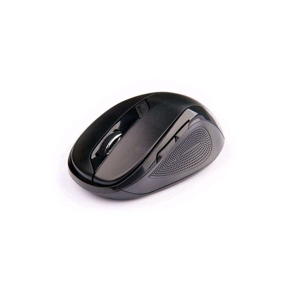 Optická bezdrátová myš,1600DPI, pravá, černá