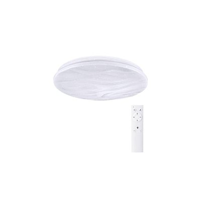 LED stropní světlo 230VAC, 30W, 2100lm, stmívatelné, dálkové ovládání, 39cm