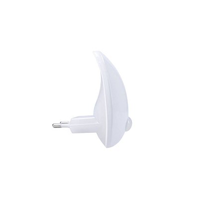 LED noční světélko oblé s pohybovým senzorem, 230V, 0,7W, bílé