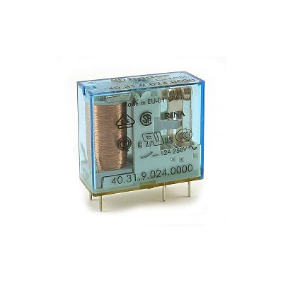 Elektromagnetické relé s DC cívkou 24V/10A