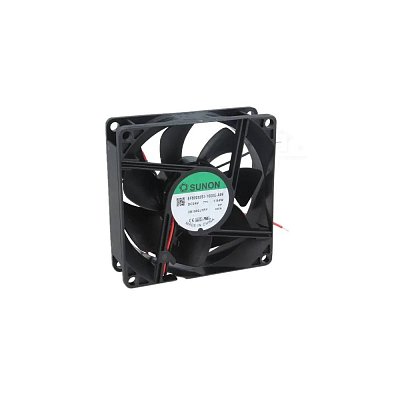 24V/73mA; 1,54W; 80x80x25mm; 3200 RPM; 33dB; kluzné