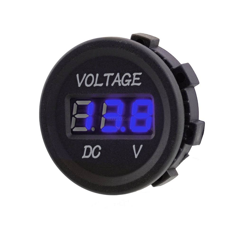 Digitální panelový voltmetr IP6X, 5-30V
