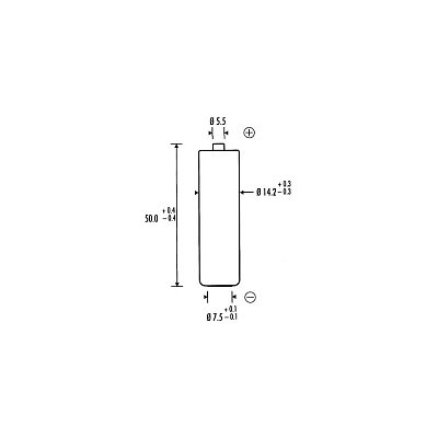 Lithiová primární baterie 3,6 V, 2600 mAh, AA