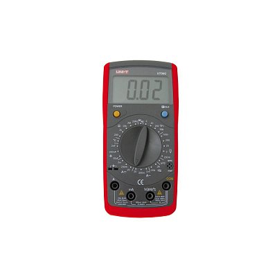 Digitální multimetr s měřením teploty, max 1000V/20A DC, 750V/20A AC, 20MOhm, 20uF (UT39C)