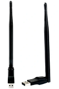 USB WIFI adaptér s anténou, 150Mbps, (RT5370) pro dvb-t a satelitní příjímače.