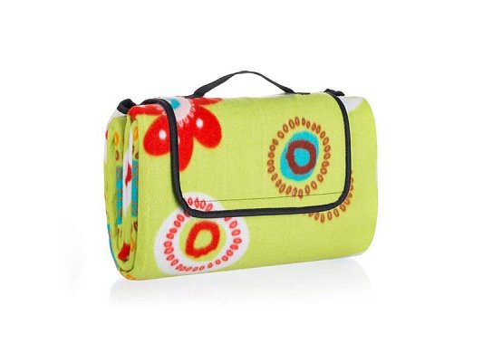 Deka HAPPY GREEN 170x140cm- kytky