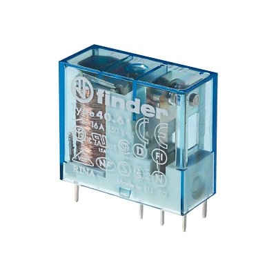 Elektromagnetické relé s DC cívkou 12V/16A