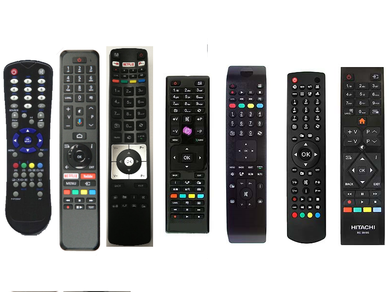 Orava universal remote control for the models shown.