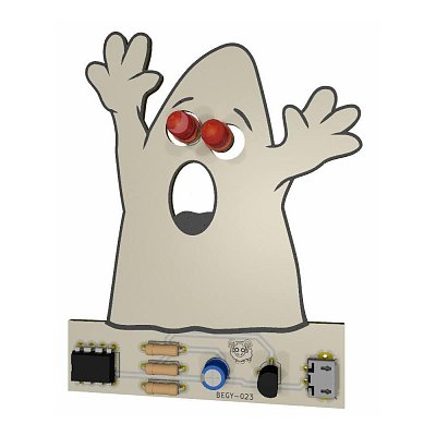 Jednoduchá stavebnice ducha s pulzujícími oky.