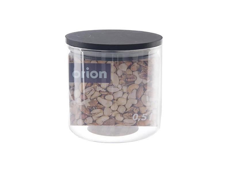 Dóza ORION sklo/bambus 0,5l