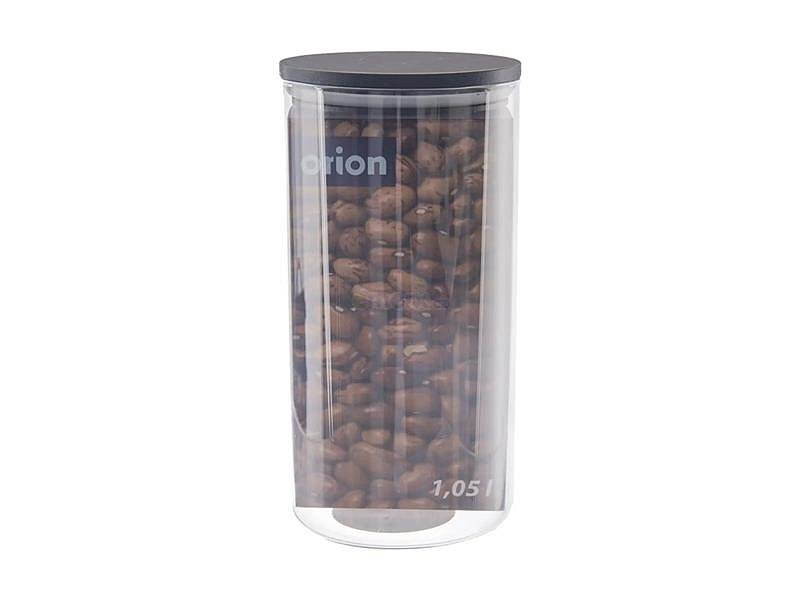 Dóza ORION sklo/bambus 1,05l