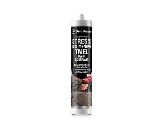 Tmel polyuretanový DEN BRAVEN šedý 300ml