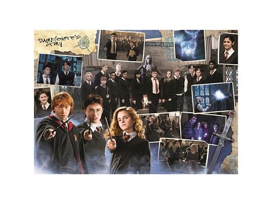 Puzzle TREFL Harry Potter - Brumbálova armáda 934 dílků